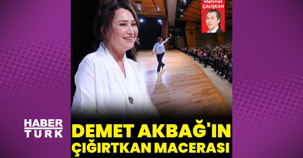 Demet Akbağ'dan gülmeceli canlı biyografi sunumu - Magazin haberleri