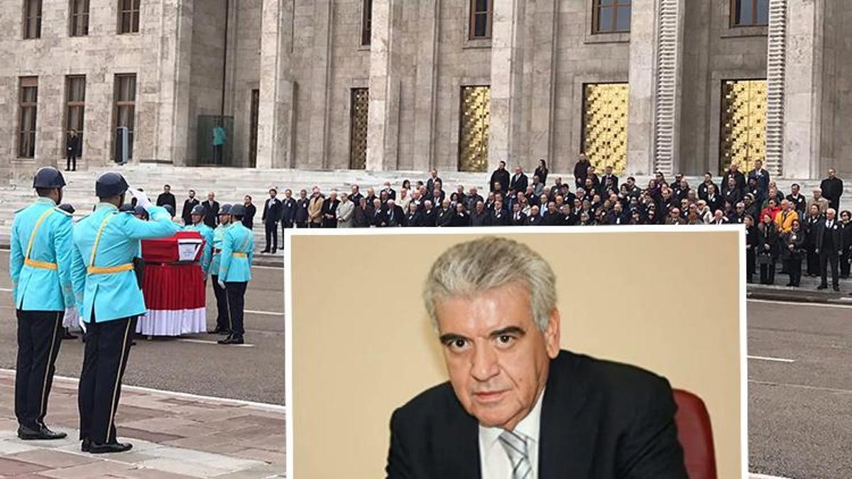 Eski Devlet Bakanı Güneş Müftüoğlu için TBMM'de tören