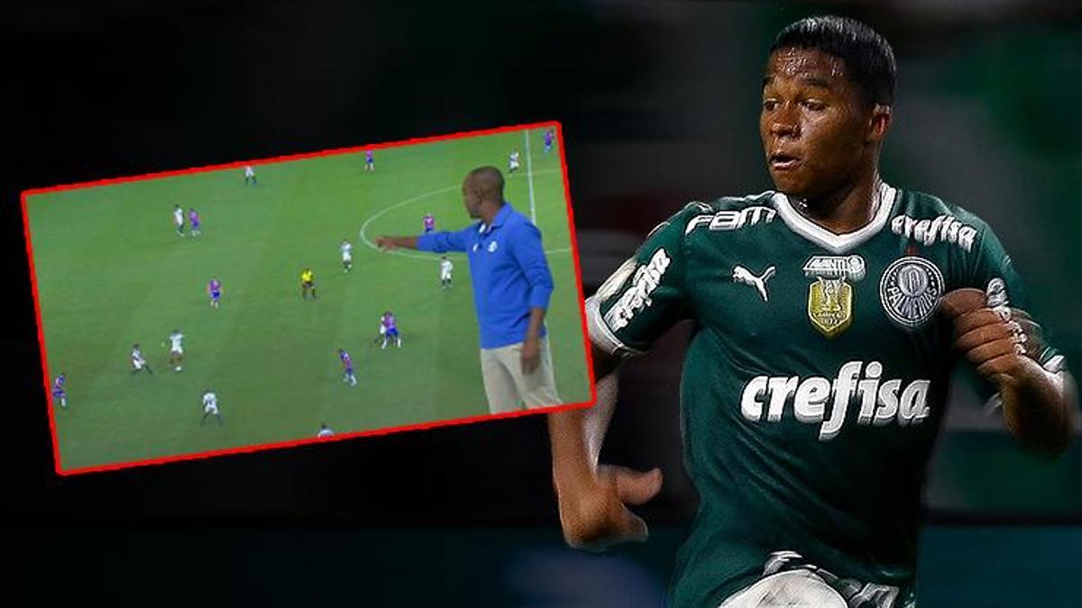 Fortaleza-Palmeiras maçında hakemden skandal karar! Büyük tepki çekti