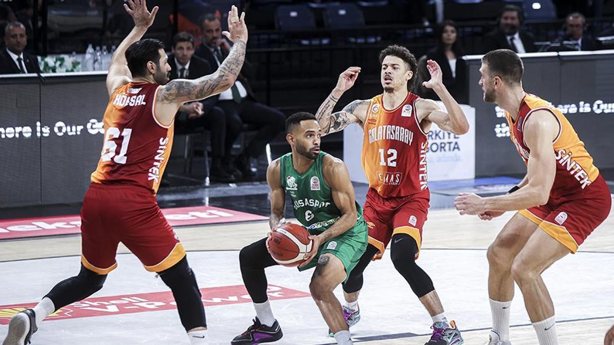 Galatasaray - Bursaspor maç sonucu: 80-82