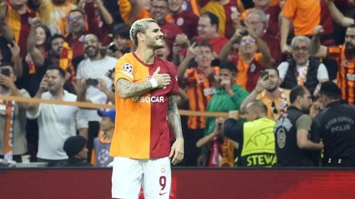 Galatasaray'da Icardi'ye yeni şarkı