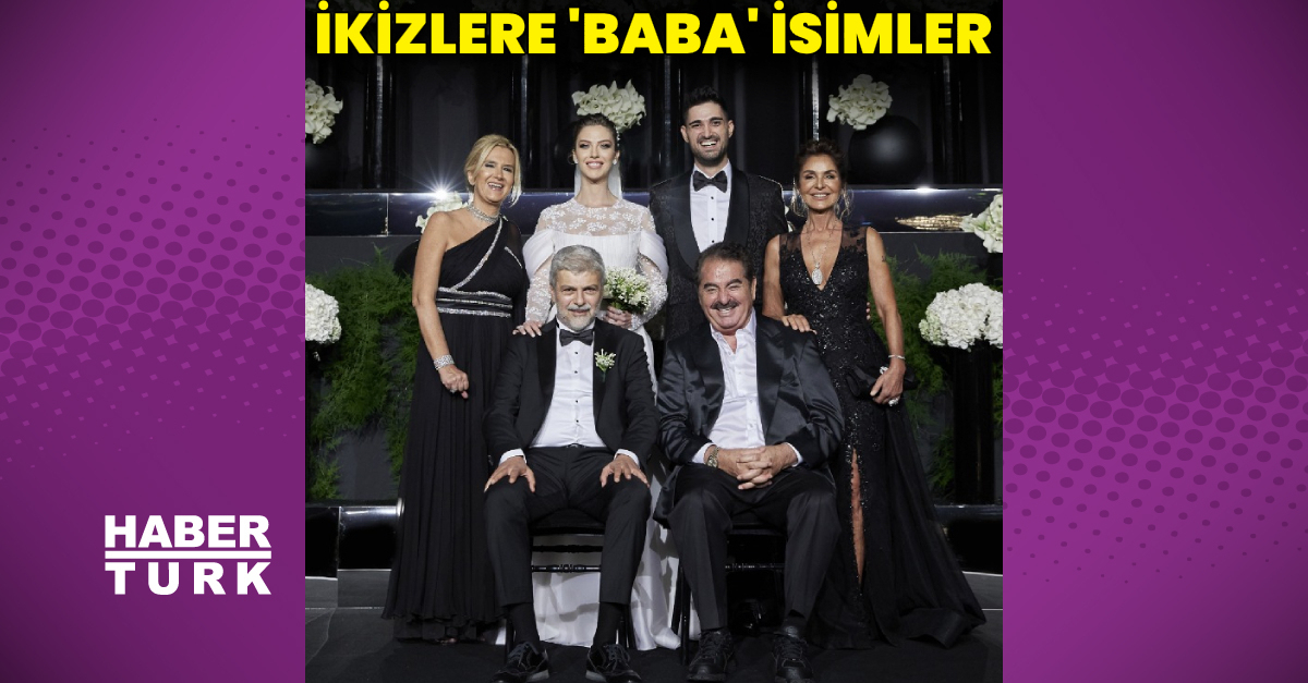 İdo Tatlıses ile Yasemin Şefkatli'den çocuklarına baba isimler