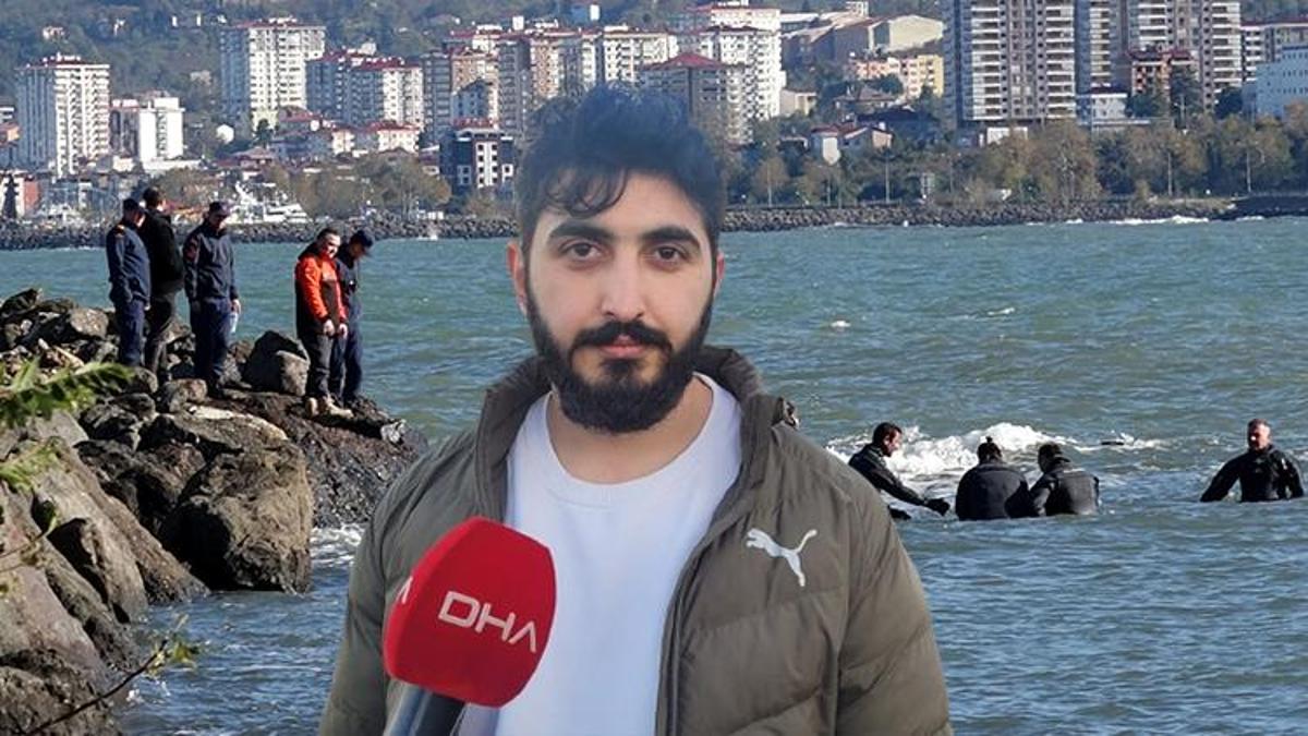 İki lise öğrencisi dalgalara kapılıp kaybolmuştu... 21 yaşındaki genç, onları kurtarmak için canını hiçe saymış