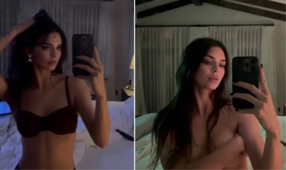 Kendall Jenner, Forbes Dergisi Kapak Olduktan Sonra Üstsüz Video Paylaştı