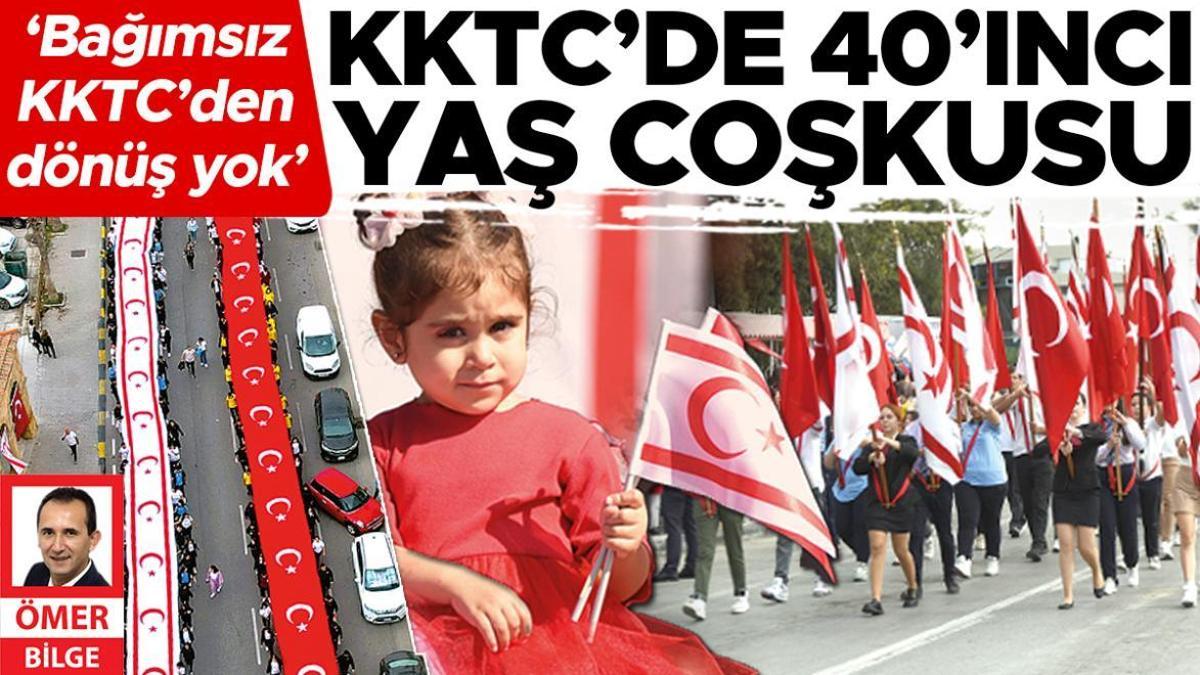 KKTC’de 40 yaş coşkusu