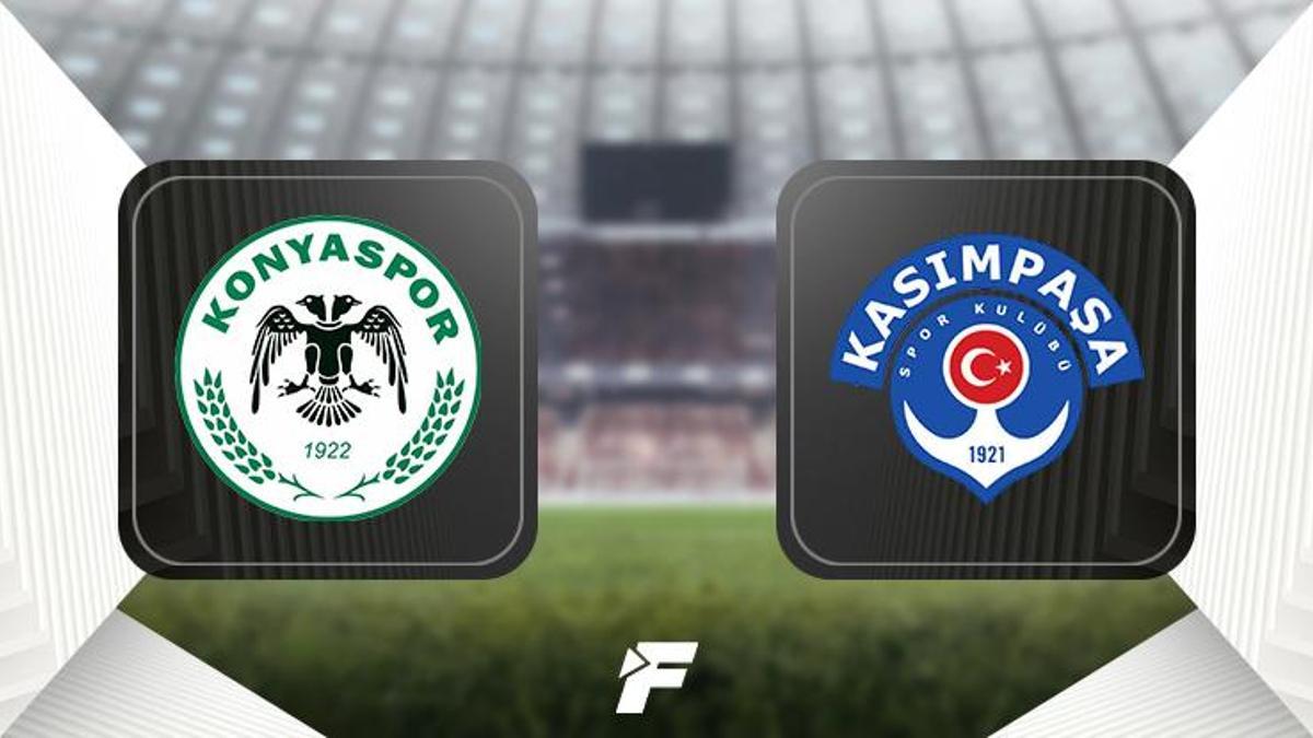 Konyaspor - Kasımpaşa maçı ne zaman, saat kaçta ve hangi kanalda?