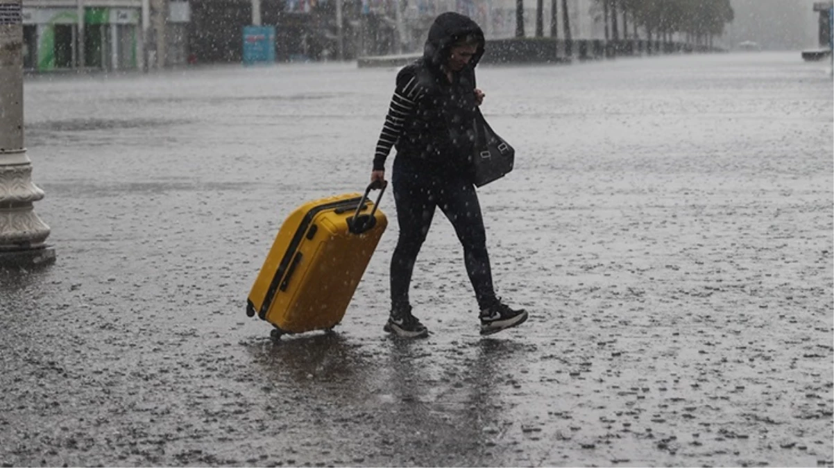 Meteoroloji saat verdi! Yarın İstanbul dahil birçok kentte sağanak bekleniyor