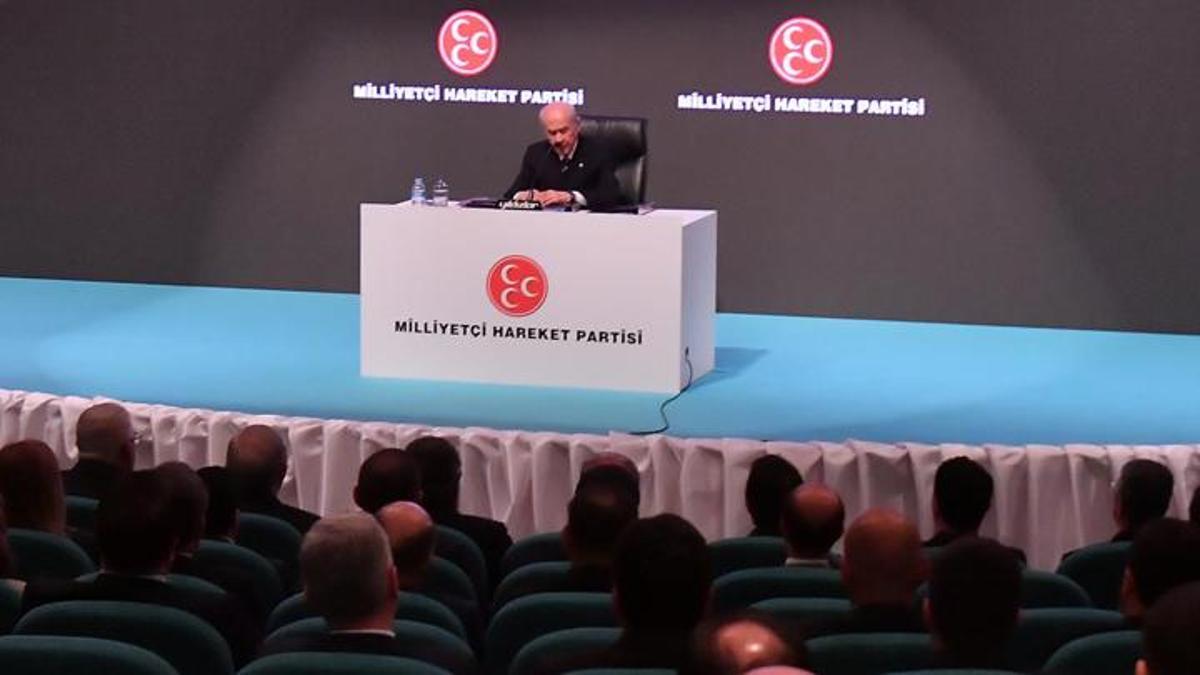 MHP'de MYK ve MDK Bahçeli başkanlığında toplandı