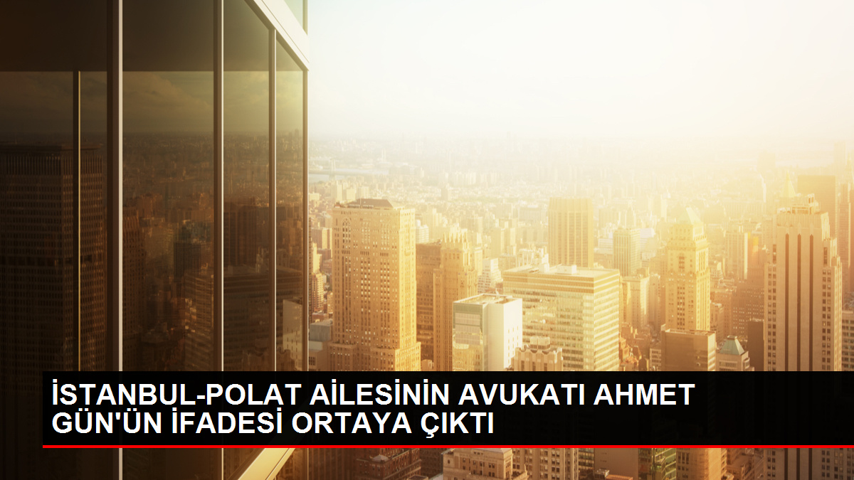 Polat Ailesi Soruşturmasında Ahmet Gün'ün İfadesi Ortaya Çıktı