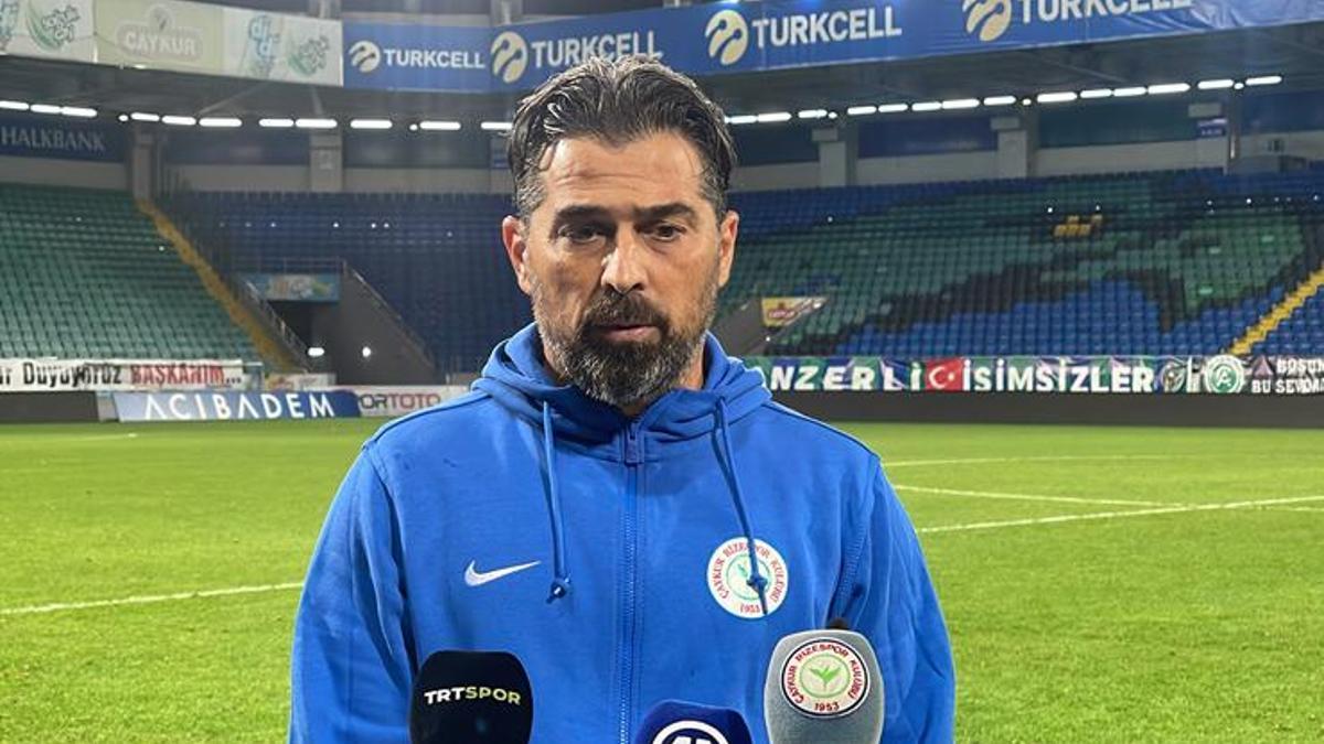 Rizespor Teknik Direktörü İlhan Palut'tan özeleştiri