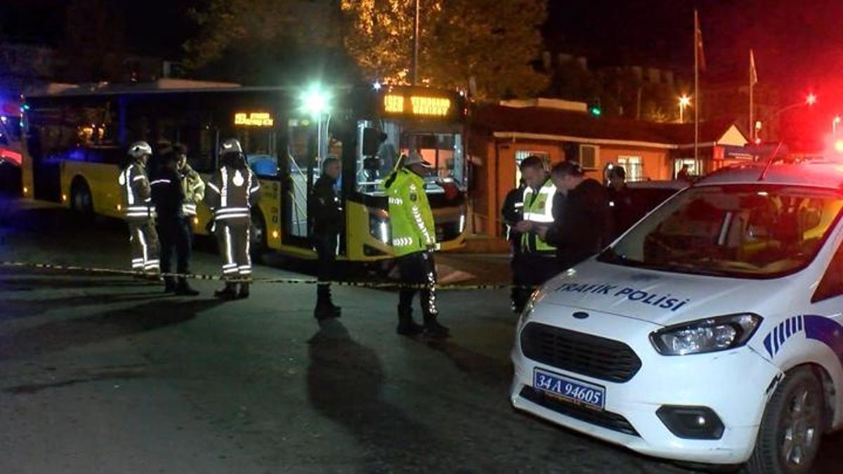 Sancaktepe'de korkunç kaza: Otobüsün çarptığı kadın hayatını kaybetti! 'Frene bastı ama duramadı'