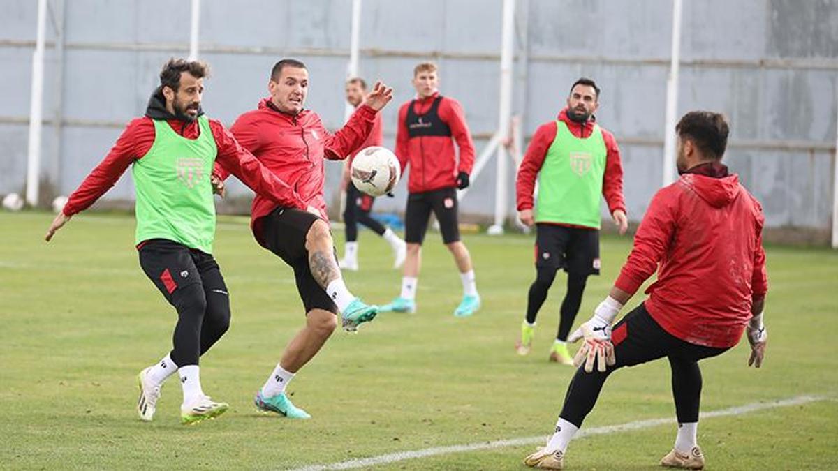 Sivasspor Trabzonspor maçına hazırlanıyor