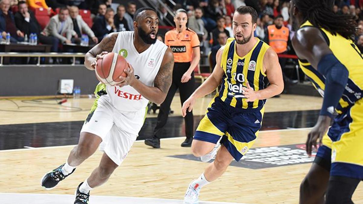 Türkiye Sigorta Basketbol Süper Ligi'nde Fenerbahçe Beko, Manisa BBSK deplasmanında kazandı!