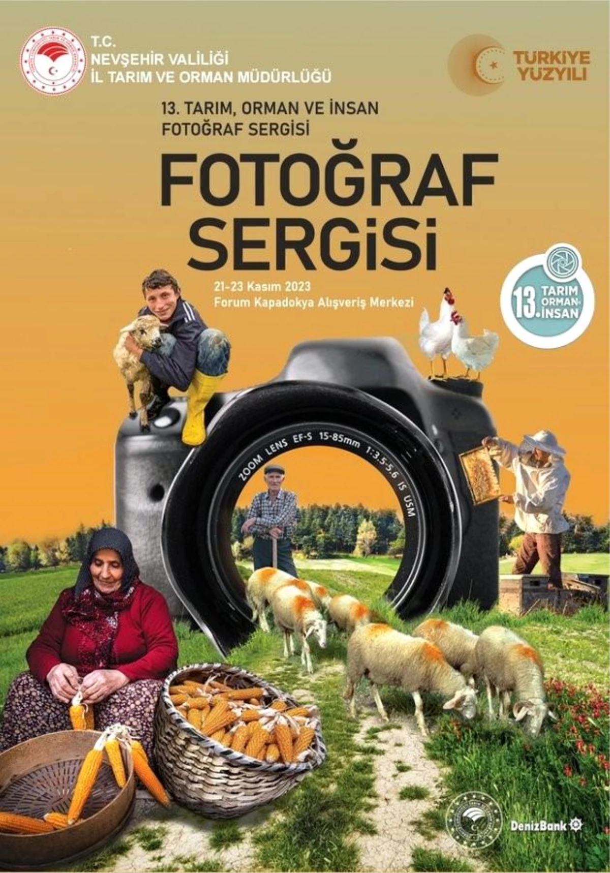 Tarım ve Orman Bakanlığı tarafından düzenlenen fotoğraf yarışmasının sergisi açılıyor