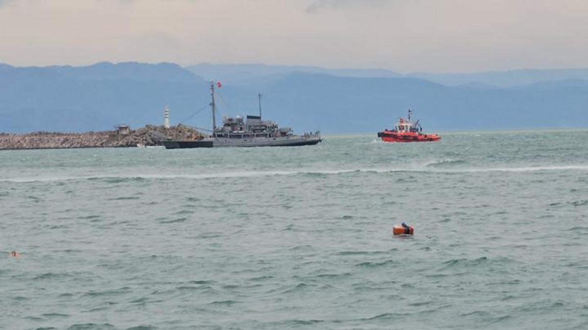 Zonguldak'ta batan Kafkametler gemisinin kayıp 7 mürettebatını arama çalışmaları sürüyor