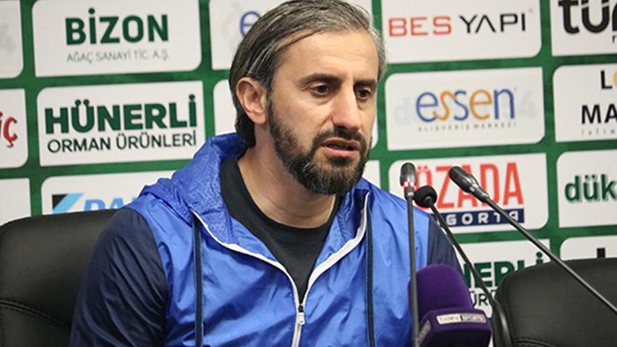 Çorum FK'da Serkan Özbalta: 'İyi işler yapmaya çalıştık'