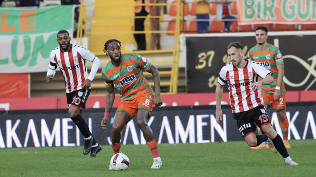 (ÖZET) Alanyaspor'dan 3'te 3! Alanyaspor - Samsunspor maç sonucu: 3-1