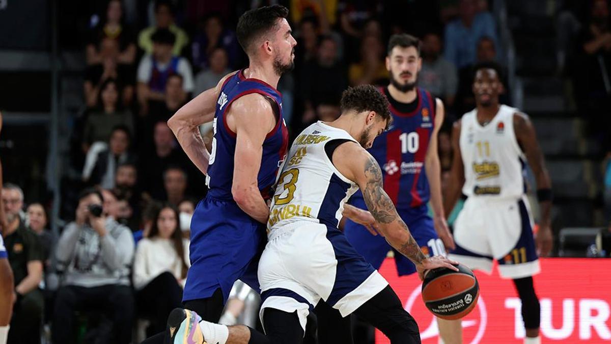 (ÖZET) Barcelona - Fenerbahçe Beko maç sonucu: 89-81 | Deplasmandaki kötü seri sürüyor