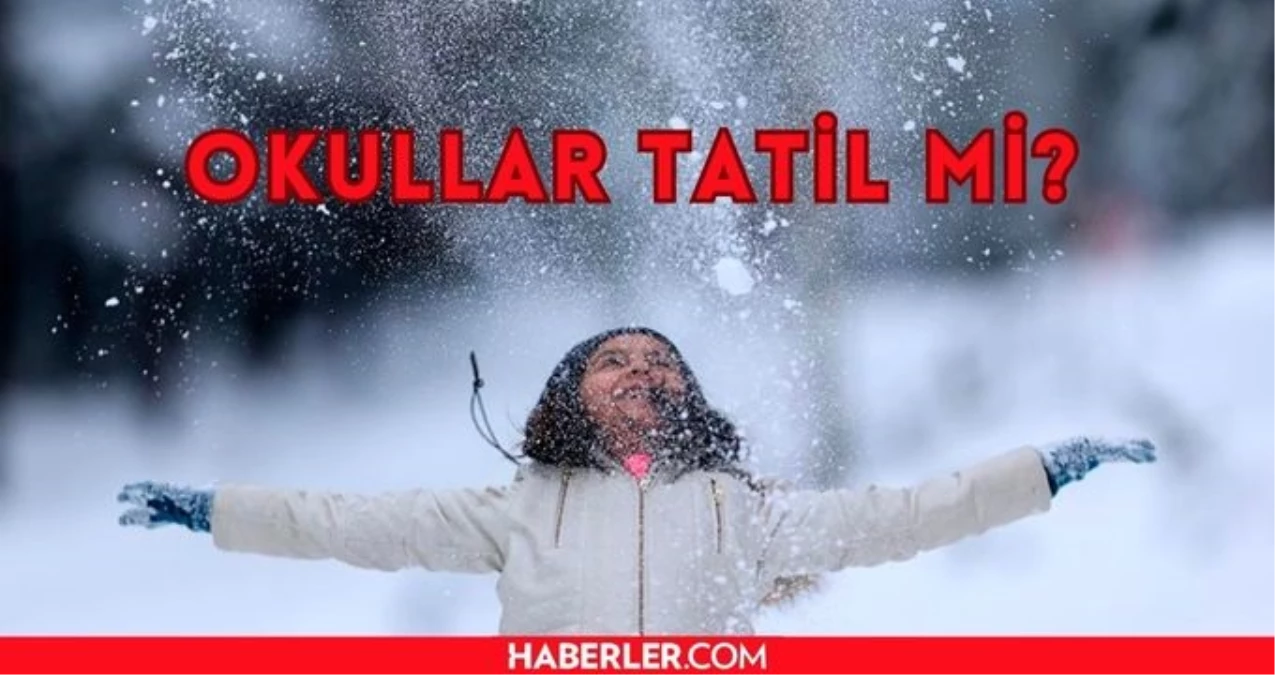 4 Aralık OKULLAR TATİL Mİ? Yarın (4 Aralık Pazartesi) hangi illerde okullar tatil, hangi şehirlerde okul yok?