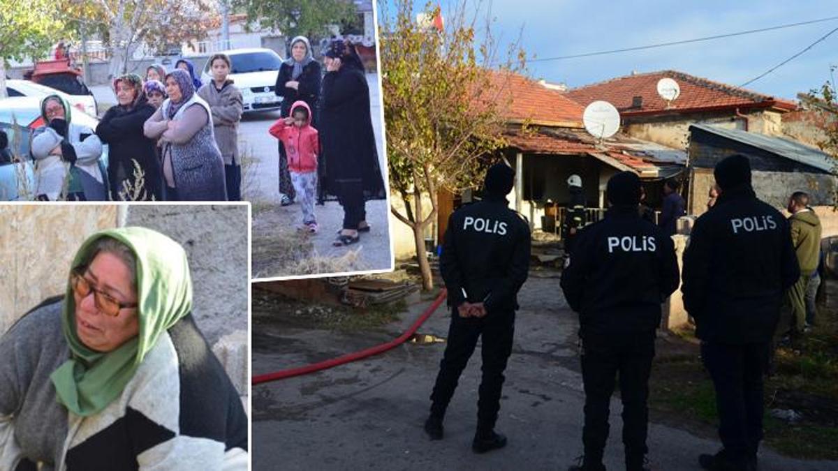 Aksaray'da dehşet anları: Annesi ile kardeşlerini rehin alıp evi ateşe verdi! 'Oğlum beni sürekli dövüyordu'