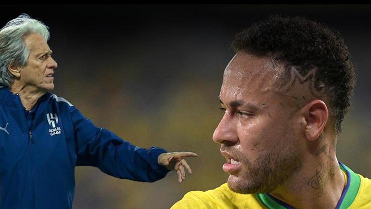 Al Hilal'de Jorge Jesus depremi! Neymar fişini çekti