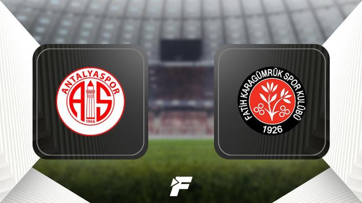 Antalyaspor - Karagümrük CANLI