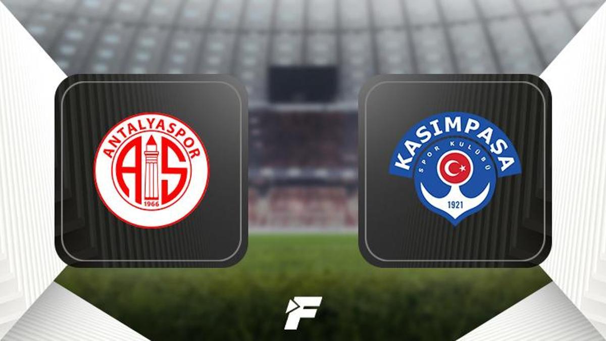 Antalyaspor-Kasımpaşa maçı ne zaman, saat kaçta, hangi kanalda? Muhtemel 11'ler...