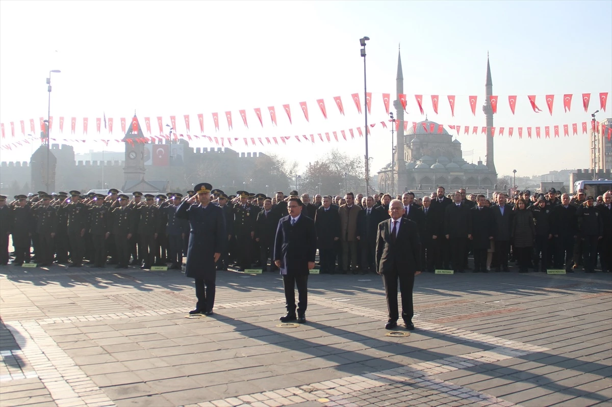 Atatürk'ün Kayseri'ye Gelişinin 104. Yıl Dönümü Törenle Kutlandı