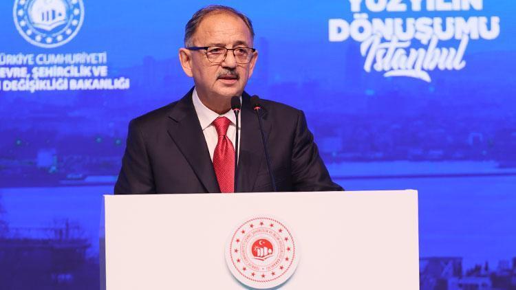 Bakan Özhaseki: Şimdi yeniden İstanbul zamanı