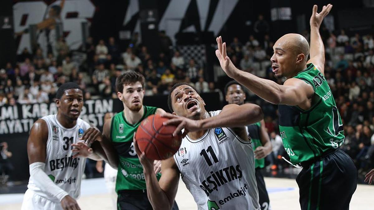 Beşiktaş Emlakjet - Joventut Badalona maç sonucu: 81-85