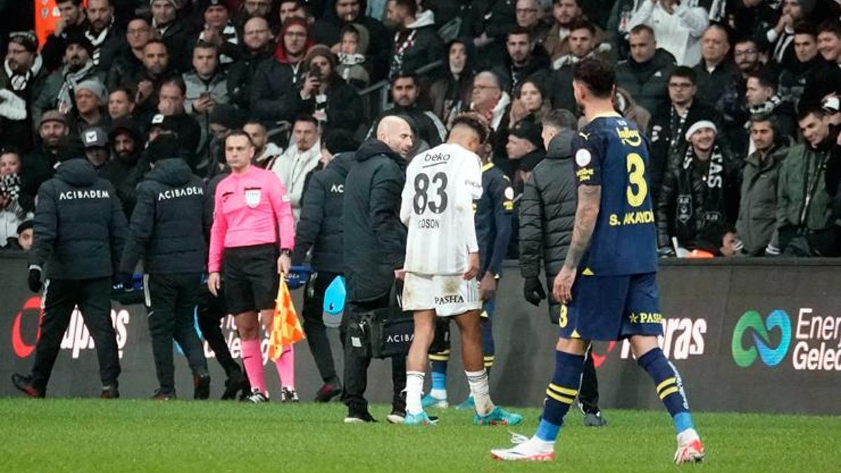 Beşiktaş, Fenerbahçe derbisinde de sakatlık kâbusunu yaşadı!