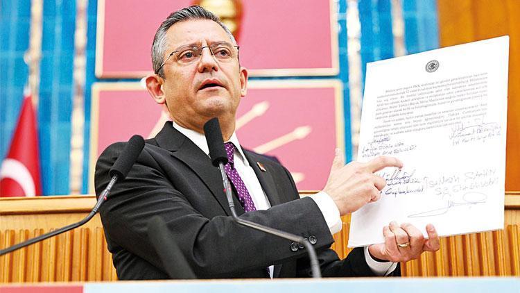 CHP Genel Başkanı Özel: İki bildiri aynı dakikada