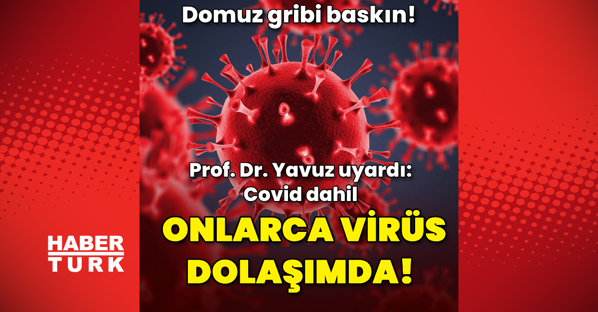 Covid dahil onlarca virüs! "Maske takmak için en iyi zaman"