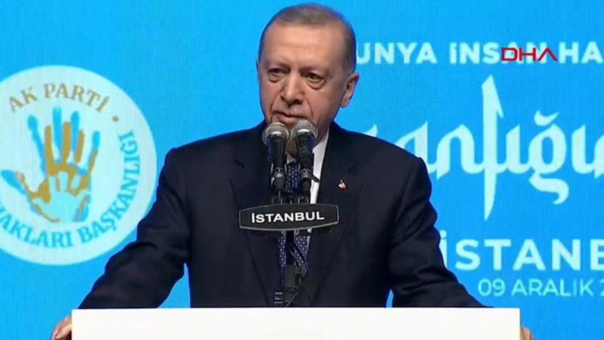 Cumhurbaşkanı Erdoğan'dan BM'ye Gazze tepkisi: Adil bir dünya mümkün ama Amerika'yla değil