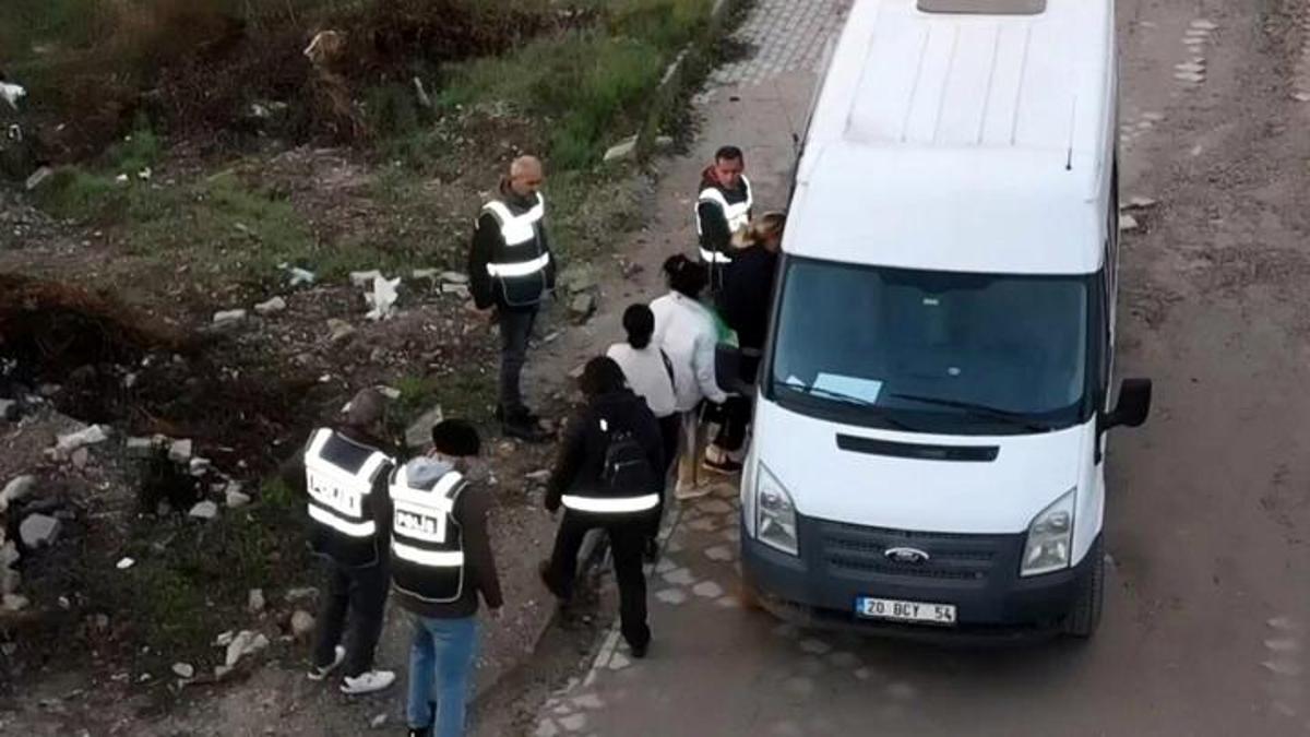 Denizli'de fuhuş operasyonu: Fuhşa zorlanan 5 kadın kurtarıldı