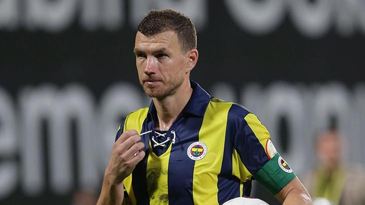 Derbi öncesi Fenerbahçe'de Edin Dzeko müjdesi! İşte son durumu