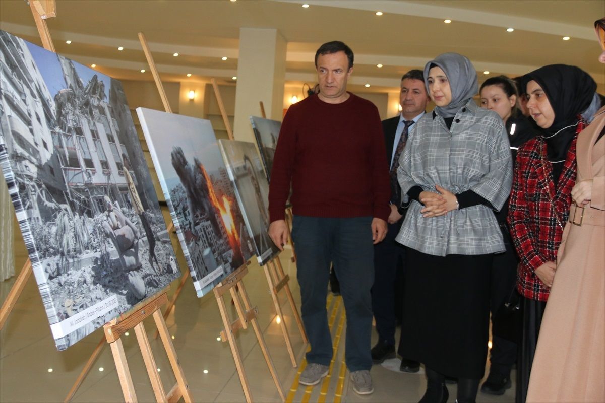 Diyarbakır'da Gazze Fotoğraf Sergisi Açıldı