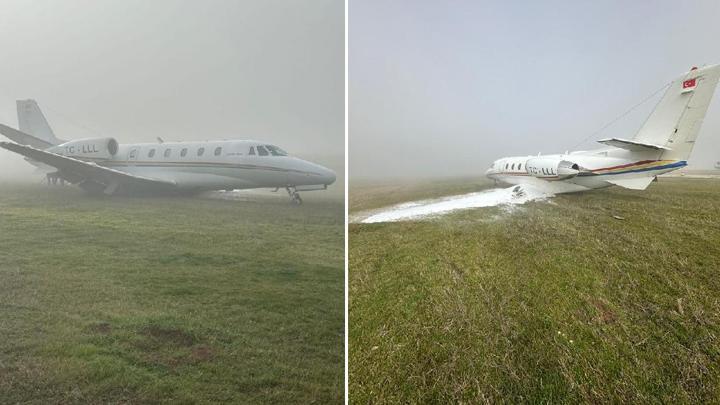 Diyarbakır'da özel jet pistten çıktı: Ekipler sevk edildi