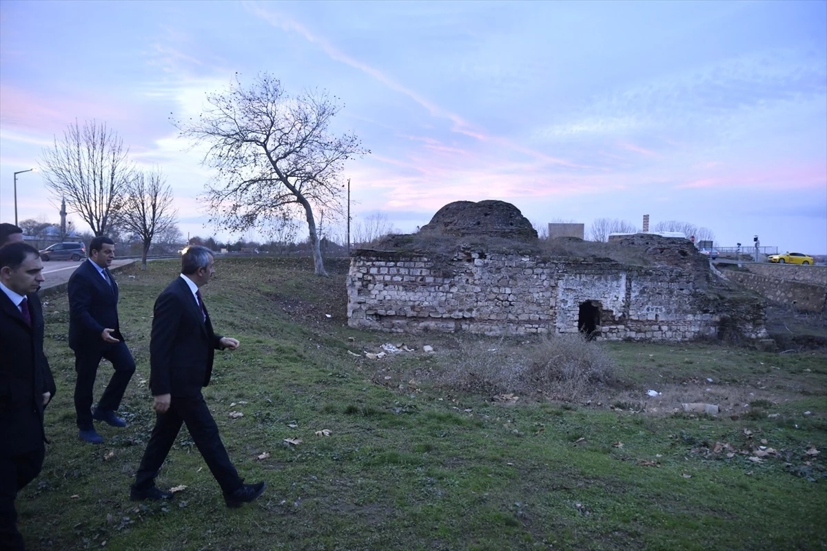 Edirne'de Gazi Mihal Bey Hamamı restore edilecek