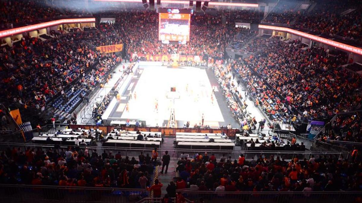 Erkek basketbolda Galatasaray - Beşiktaş derbisi