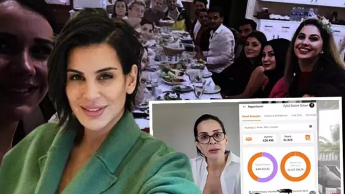 Eylül Öztürk aylık gelirini paylaşmıştı... Tabloda dikkat çeken 'ş' detayı