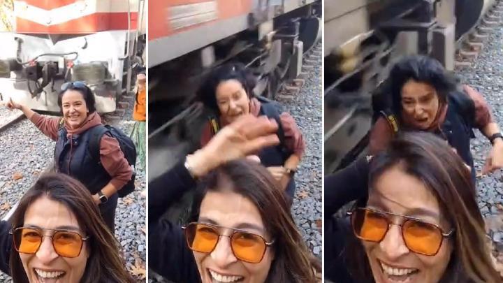 Faciadan dönüldü: Özçekim yaparken tren koluna çarptı