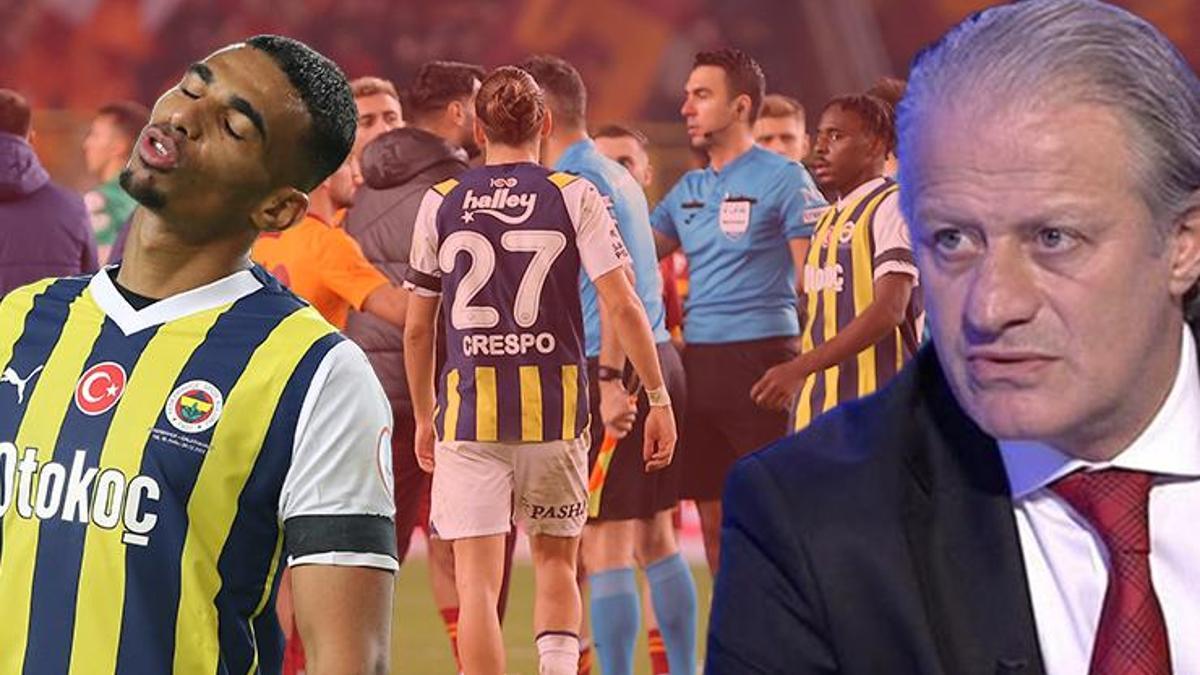 Fenerbahçe - Galatasaray derbisinin ardından canlı yayında tepki gösterdi! 'Faullerden bir devre bile izleyemedik'