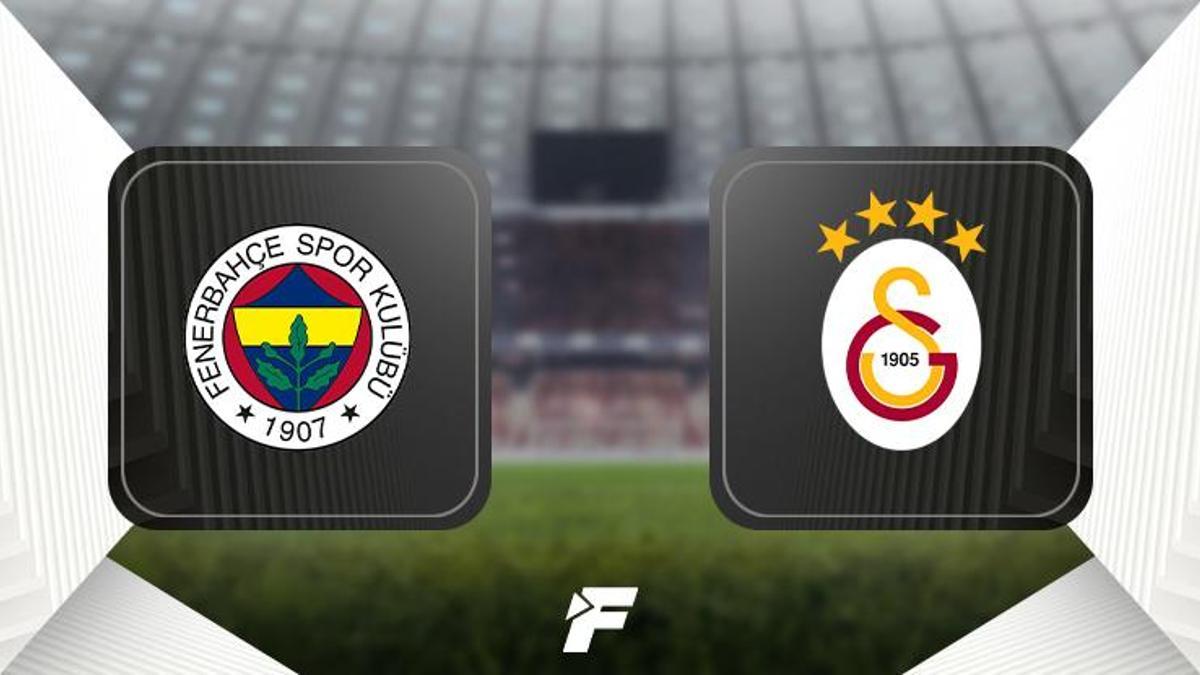 Fenerbahçe Galatasaray maçı (CANLI)