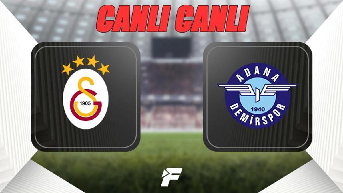 Galatasaray - Adana Demirspor şifresiz canlı izle: Galatasaray - Adana Demirspor maçı beIN Sports 1 canlı yayın (Galatasaray - Adana Demirspor şifresiz)