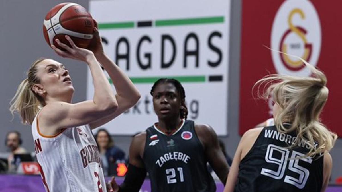 Galatasaray, FIBA EuroCup Women son 16 turuna kaldı!