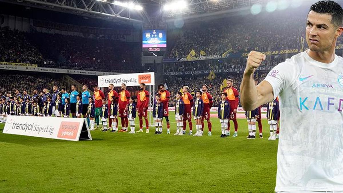 Galatasaray ile Fenerbahçe arasında oynanacak Süper Kupa maçında Cristiano Ronaldo sürprizi!