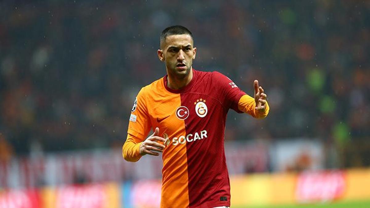 Galatasaray'da Hakim Ziyech'in durumu belli oldu! Kopenhag maçında oynayacak mı?