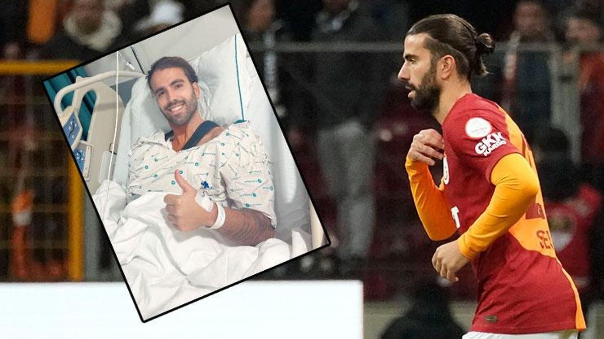 Galatasaray'da Sergio Oliveira ameliyat oldu