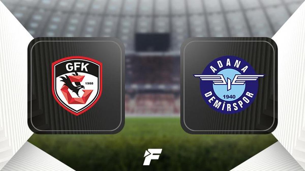 Gaziantep FK - Adana Demirspor maçı (CANLI)